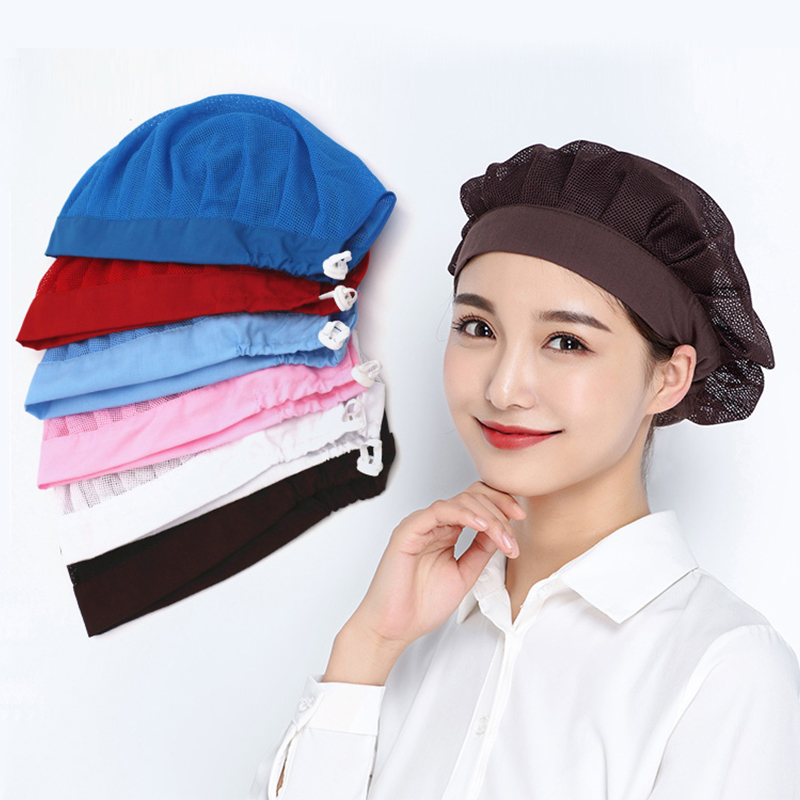 Women Kitchen Accessories - 男性と女性のためのネットキャップ,ベーカリー帽子,ベーキングワークショップ,作業用帽子,ヘアネット,フードサービス,キッチン,ヘアワークヘッドカバーのバンドル