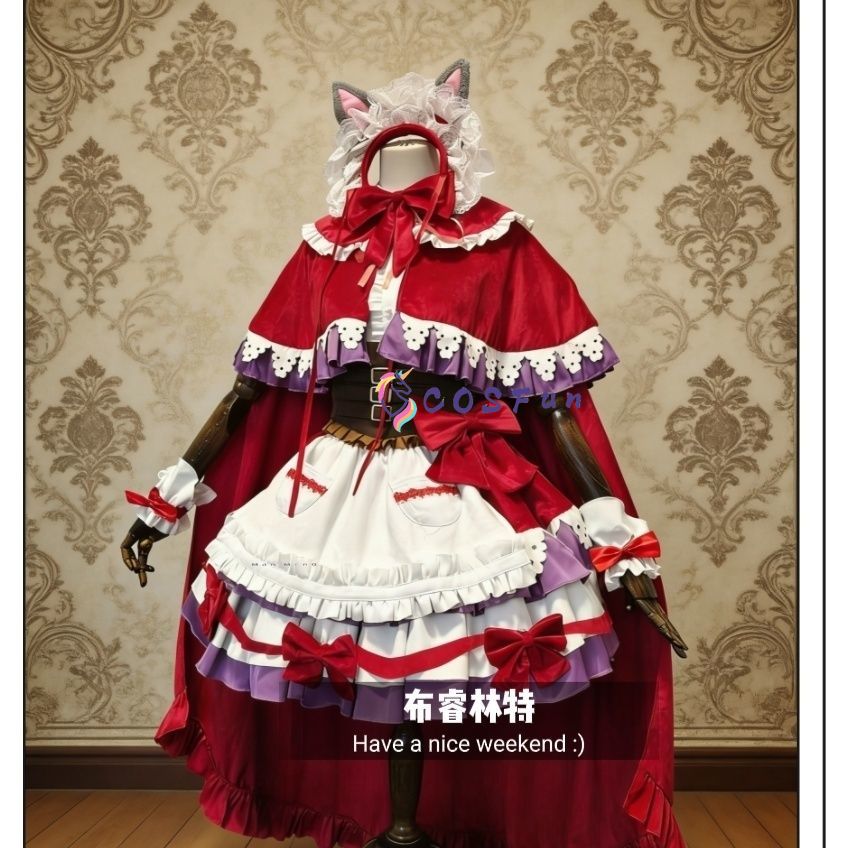 Women'S Red Accessories - プリパラ マナカ ラーラ 赤ずきんちゃん おとぎ話 コスプレ衣装
