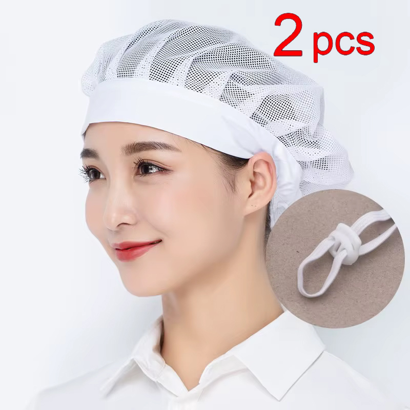 男性と女性のためのネットキャップ,ベーカリー帽子,ベーキング - Women Kitchen Accessories のレビューと価格