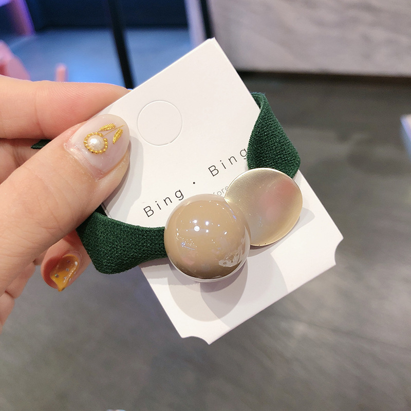 女の子と女性のためのシンプルな韓国のシュシュ,伸縮性のあるヘ - Women Accessories Sale のレビューと価格