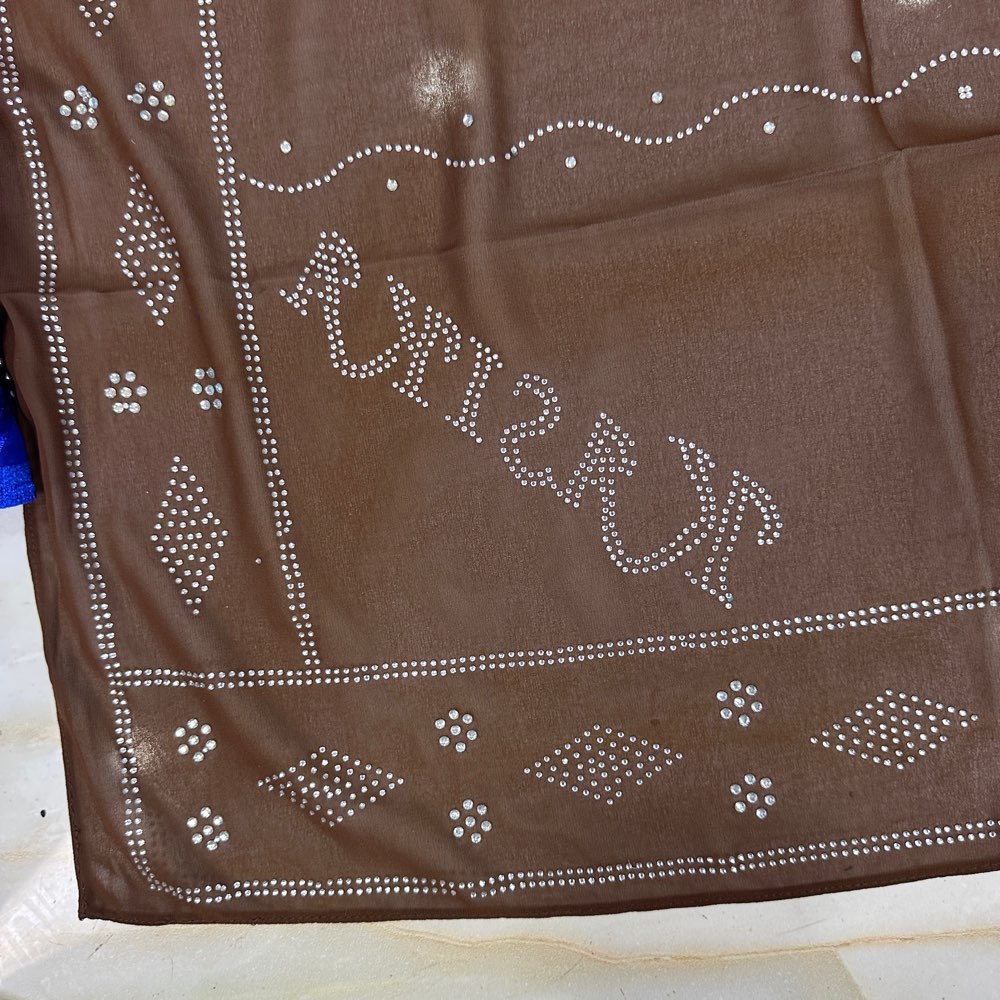 2026年新作 小さめ70x180cm シフォン生地の新しい - Women Accessories Dubai のレビューと価格