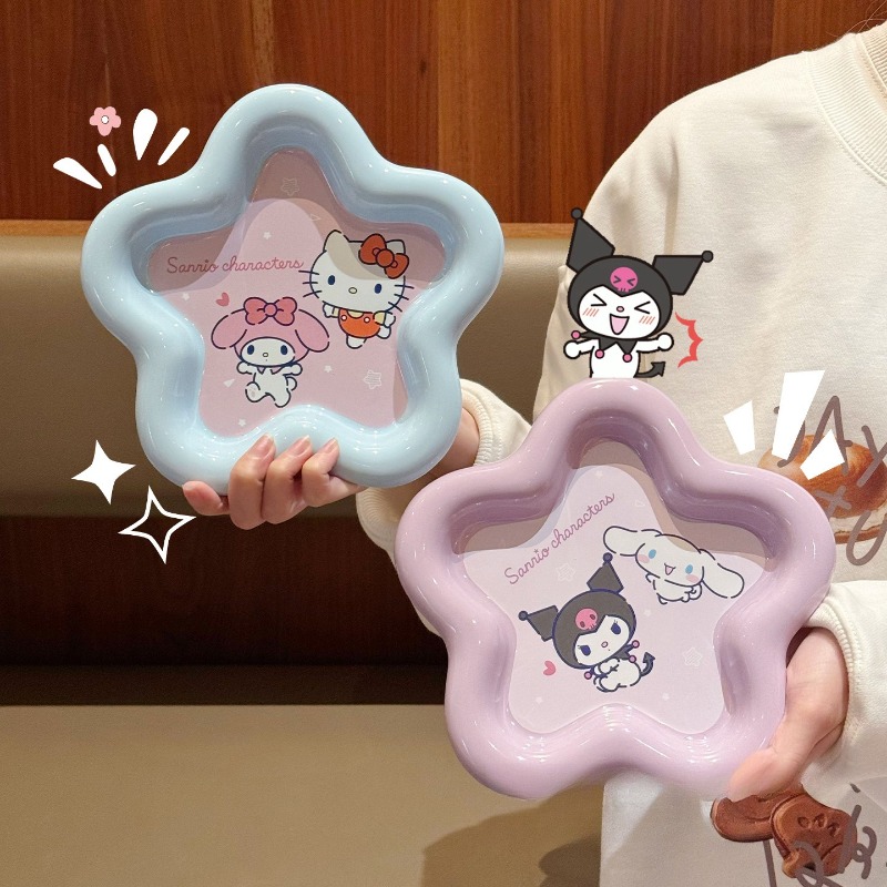 漫画猫プリントセラミック食器セット高価値ボウルプレート箸スプ - Women Kitchen Accessories のレビューと価格